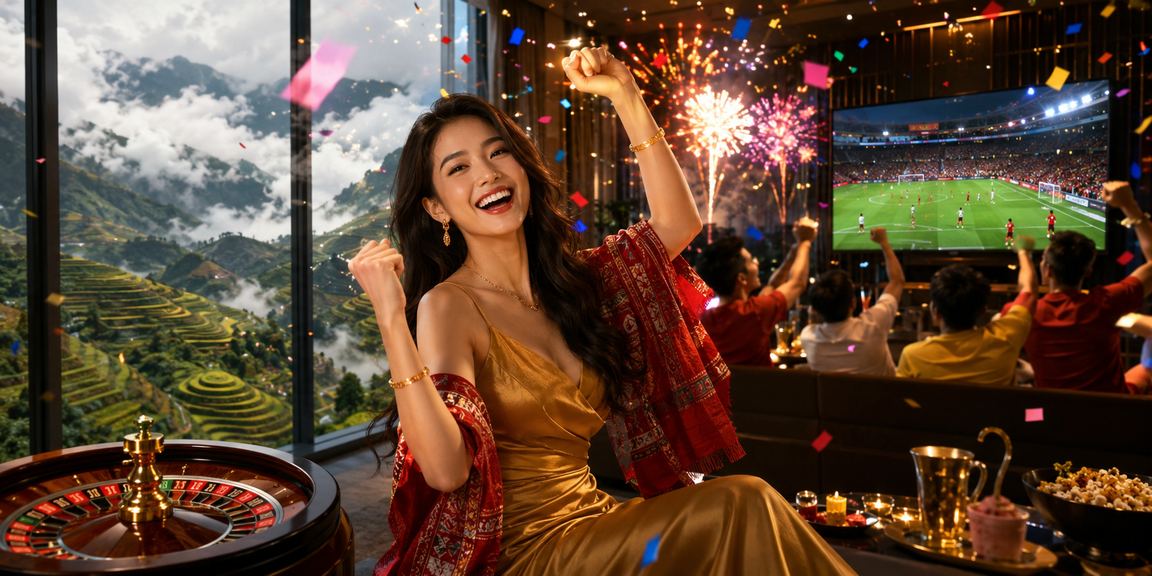 Không khí lễ hội và cược roulette trực tuyến tại vùng núi Sapa